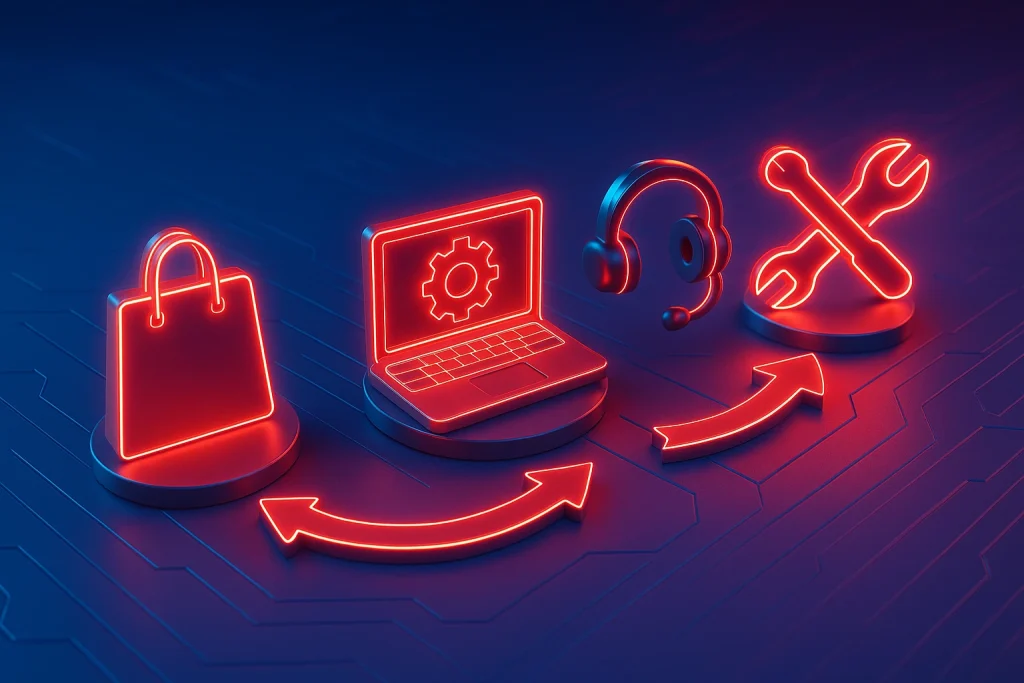 End-to-End Support Across the Product Lifecycle for Electronics Brands Customer support journey from onboarding to after-sales service for electronics