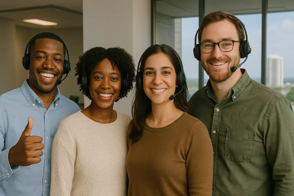 Schedule a Discovery Call with NexGen CX Consultants – Start Your Business Growth Journey Business professionals discussing customer experience solutions during a discovery call