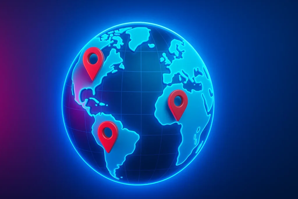 NexGen’s Global Presence: Multilingual CX Teams Serving North America, Latin America, and Beyond Global customer support team collaborating across multiple continents with diverse cultural backgrounds